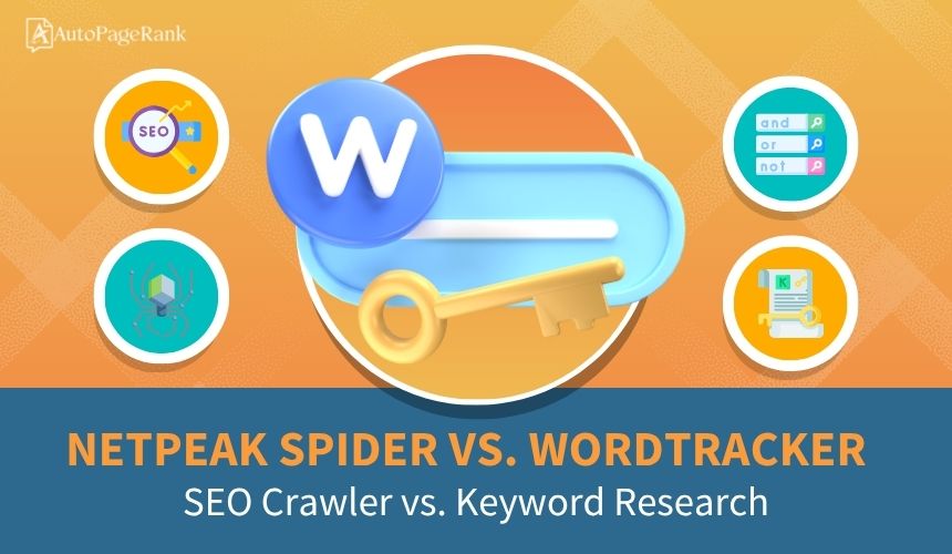 Netpeak Spider vs. Wordtracker – SEO Crawler vs. Keyword Research