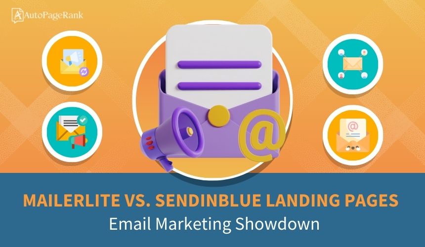 MailerLite vs. Sendinblue Landing Pages – Email Marketing Showdown