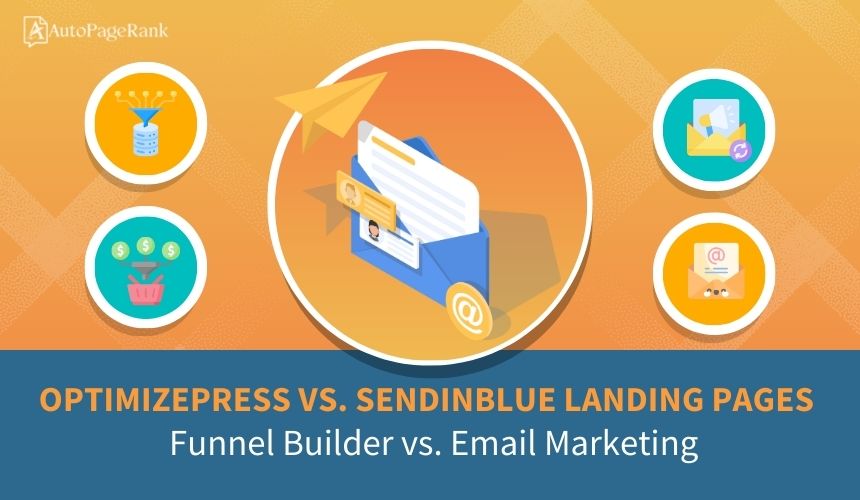 OptimizePress vs. Sendinblue Landing Pages – Funnel Builder vs. Email Marketing