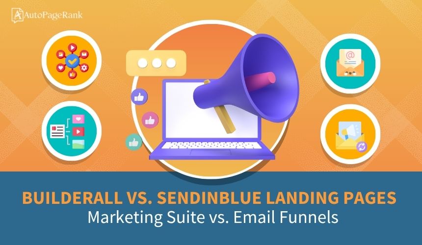 Builderall vs. Sendinblue Landing Pages – Marketing Suite vs. Email Funnels