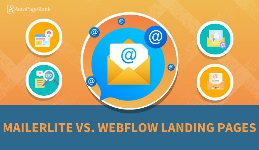 MailerLite vs. Webflow Landing Pages