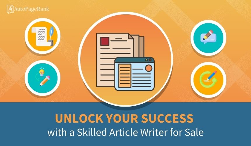 Unlock Your Success with a Skilled Article Writer for Sale