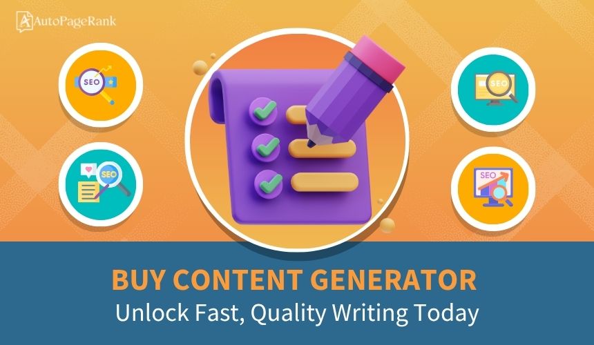 Buy Content Generator: Unlock Fast, Quality Writing Today